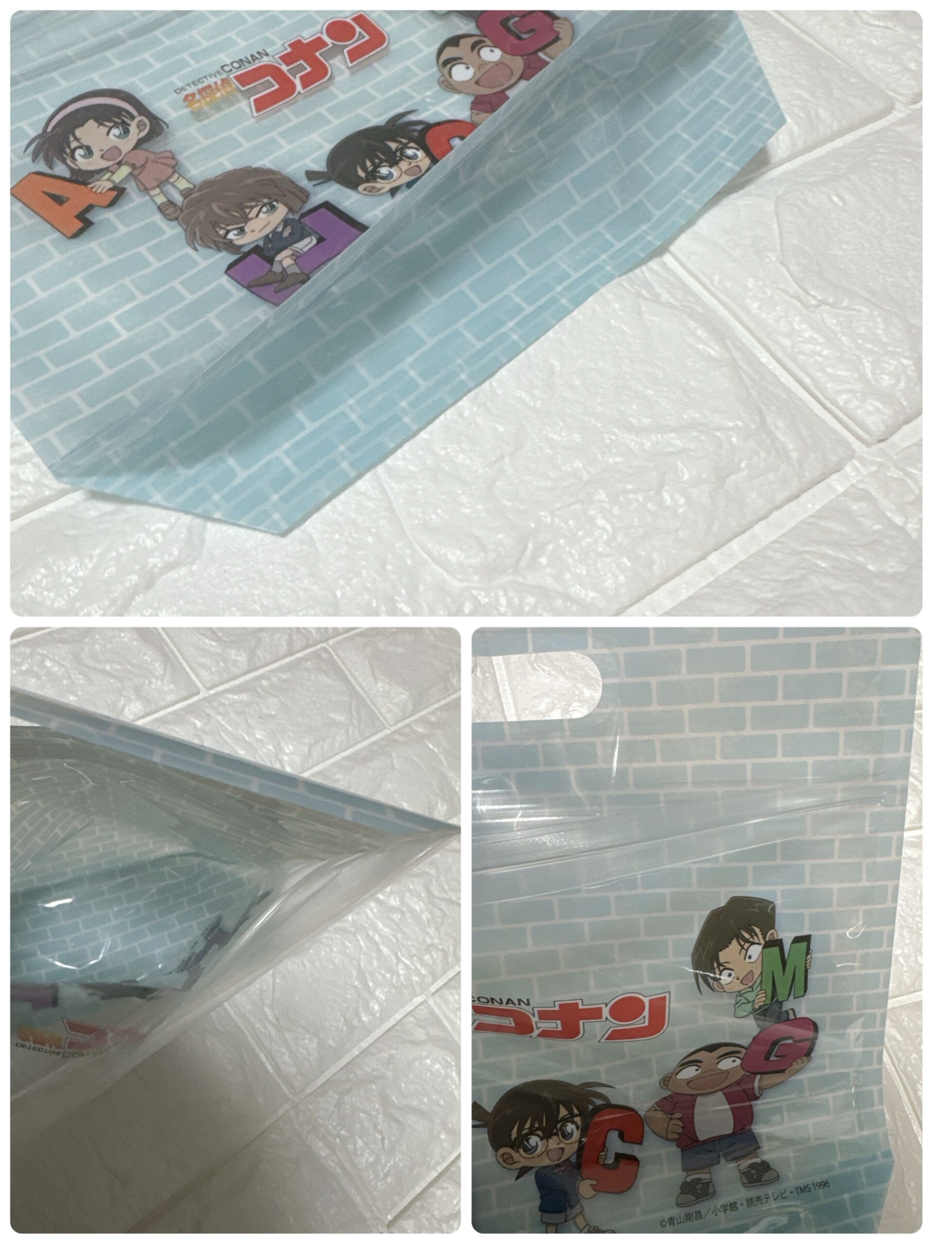 Detective Conan handle bag interior Daiso 2026