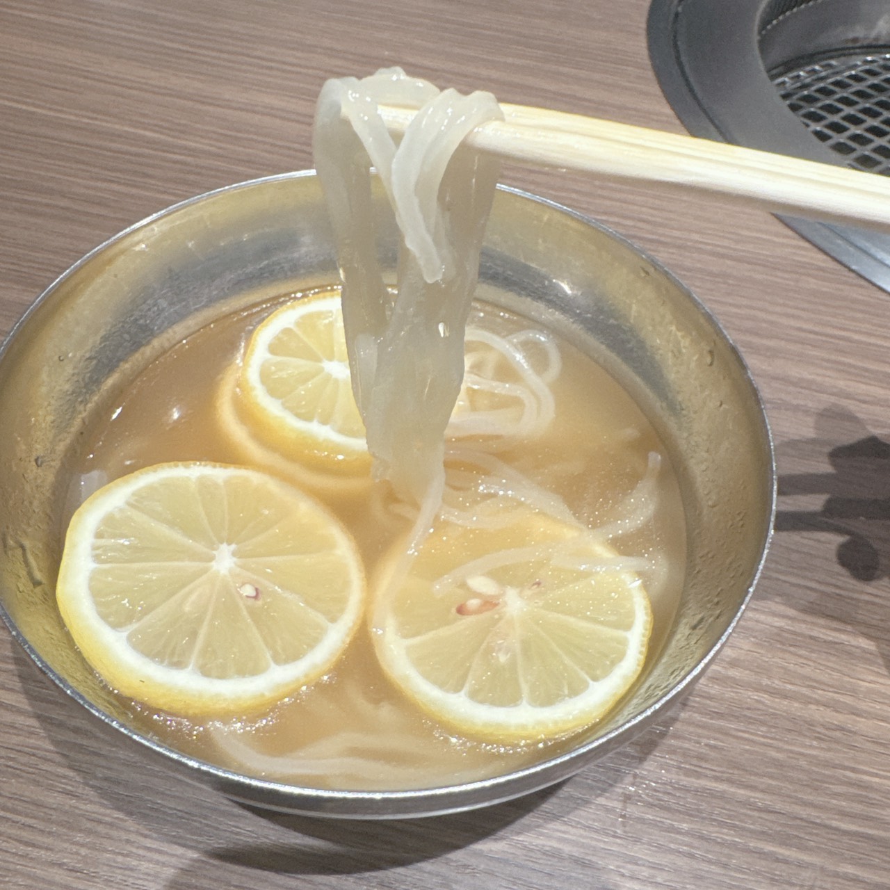 萩原千速　冷麺　ハーフ